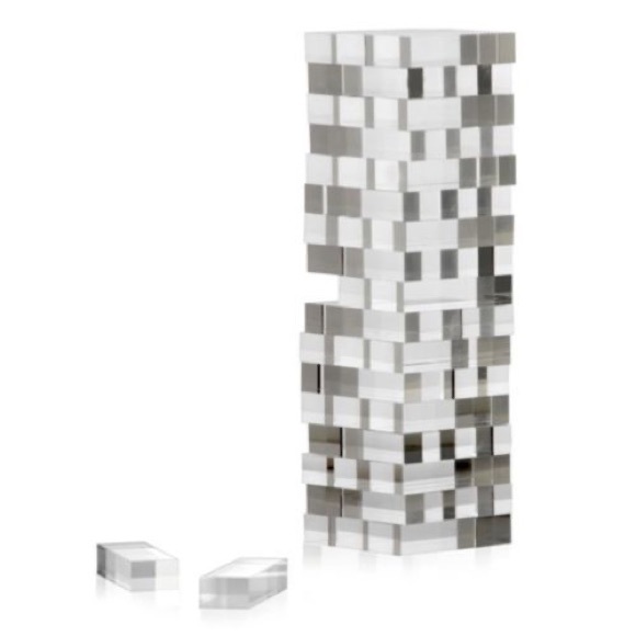 Z Gallerie Other - 🆕 Z Gallerie Acrylic Tumble Tower Jenga